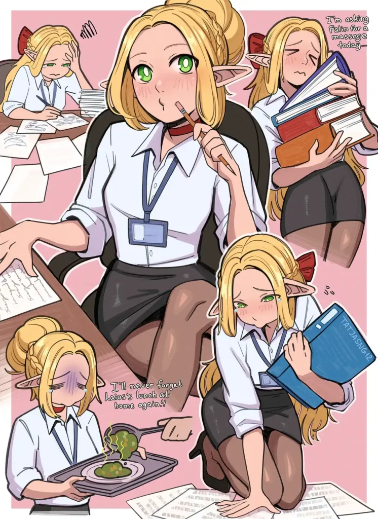 Marcille_donato Office Elf Wife Dungeon_Meshi Tatja