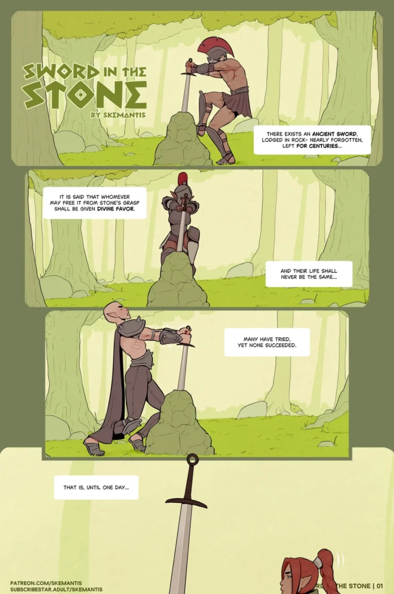 demon tomgirl futa Sword in the Stone Skemantis