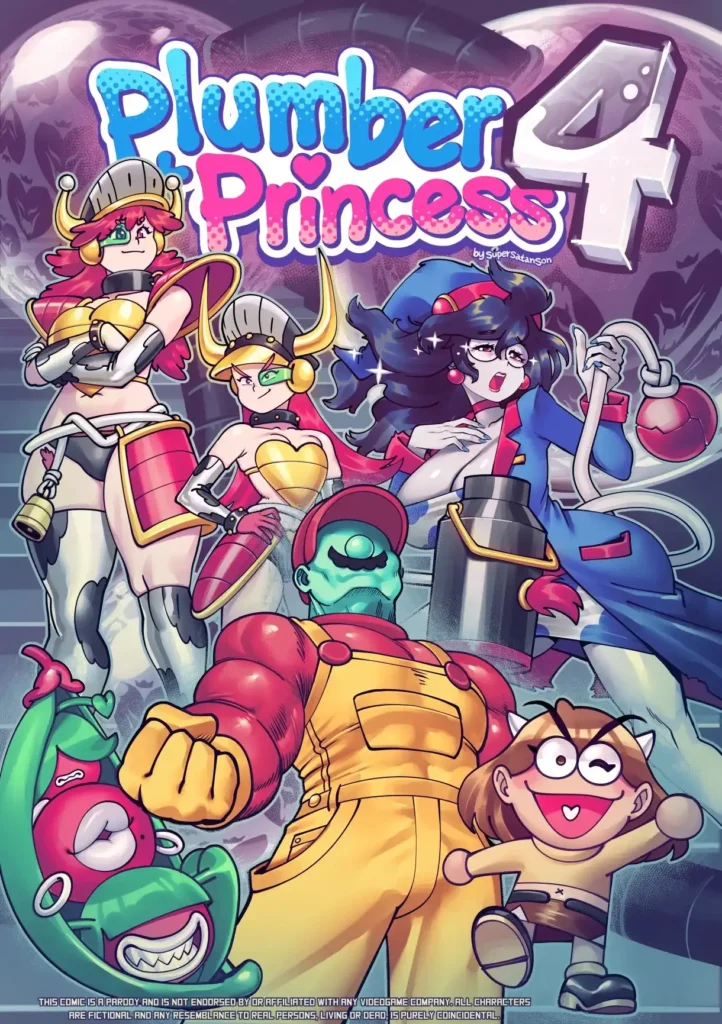 Plumber Princess 4 Super_Mario_Bros Supersatanson