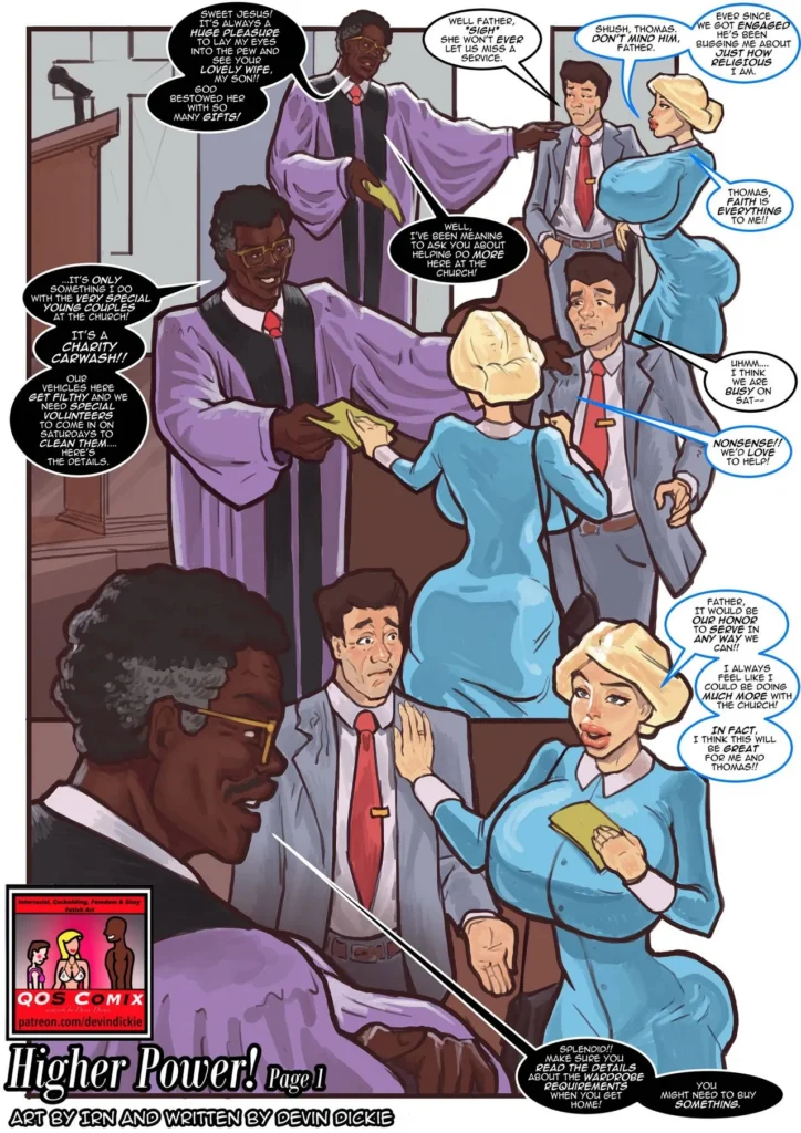 slut blonde wife vs black priest A Higher Power Devin_Dickie