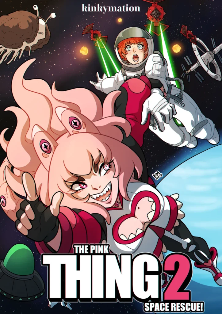 tentacles yuri comic The Pink Thing 2 Kinkymation
