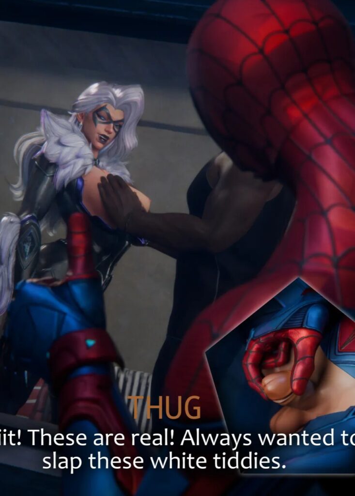 Black_cat Blacked Spider-Man Currysfm