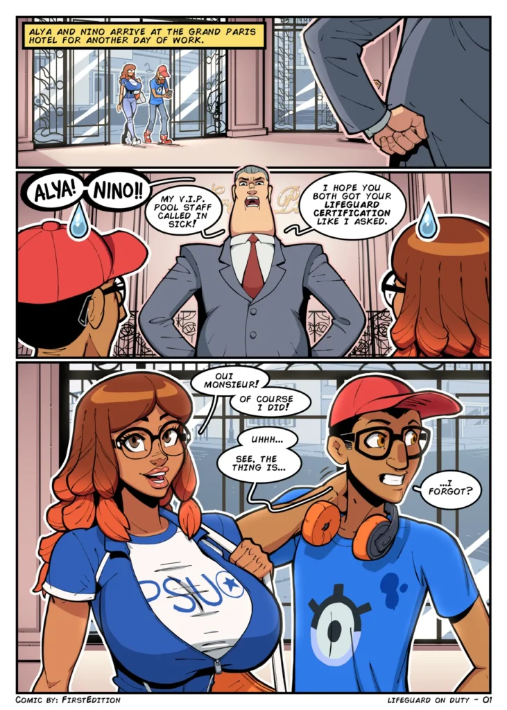 Lifeguard on Duty Miraculous Ladybug rule34 FirstEd