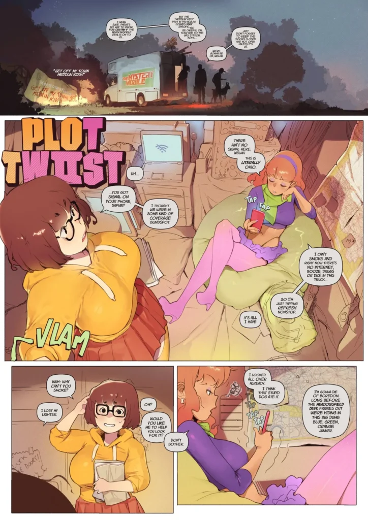 busty Velma_Dinkley PLOT TWIIST Norasuko